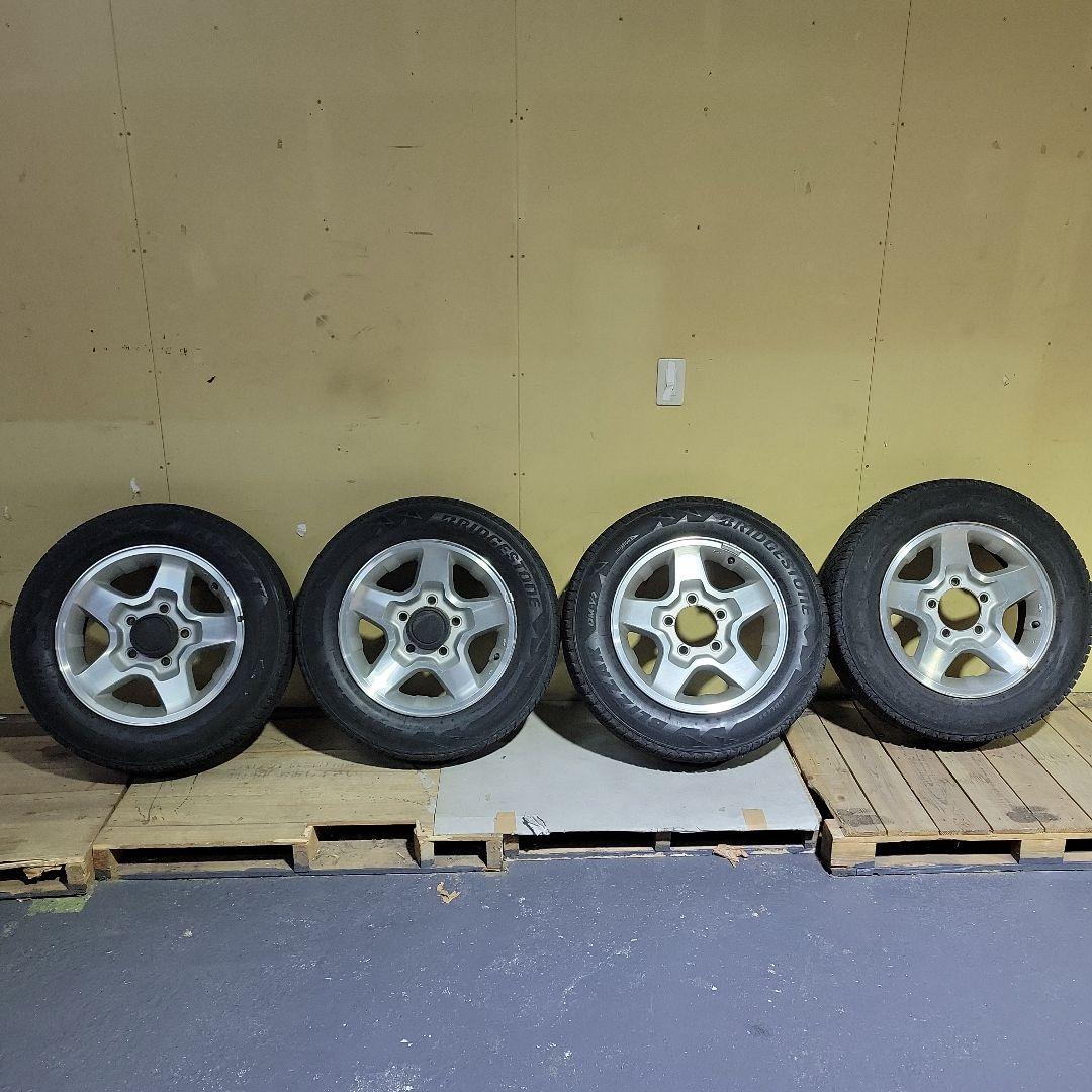 ジムニー　ブリヂストン 16インチ タイヤ・ホイールセット 4本スタッドレス