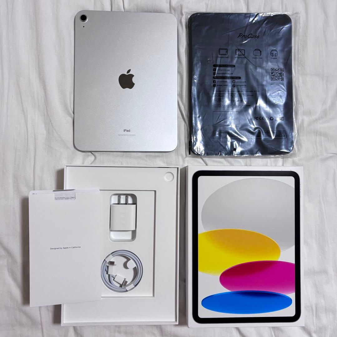 iPad 第10世代 Wi-Fiモデル 64GB シルバー 動作確認済み