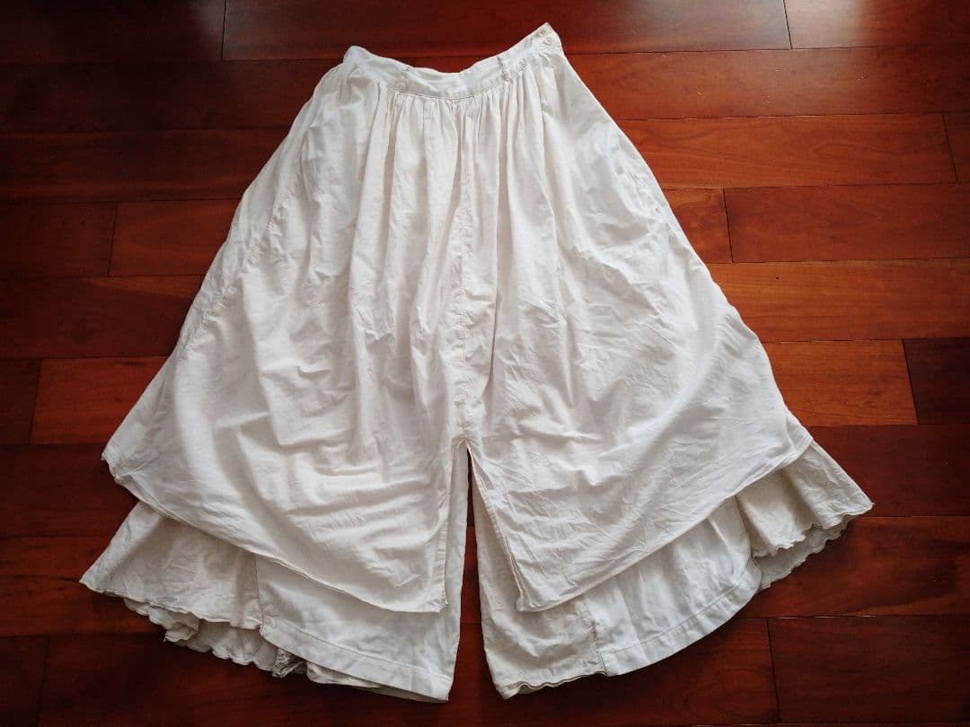 注) KAPITAL キャピタル ジャーマンコードオーロラエプロンパンツ キナリ