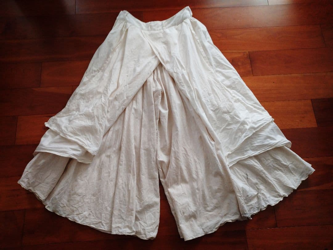 注) KAPITAL キャピタル ジャーマンコードオーロラエプロンパンツ キナリ