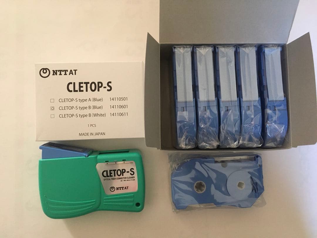 新品　光コネクタークリーナー　CLETOP-SB 1個　リールタイプテープ6個付