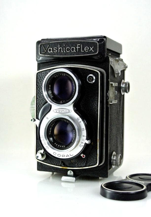YashicaFlex 二眼レフカメラ COPALレンズ ケース付美品