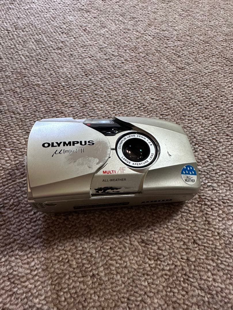 OLYMPUS μ[mju:]-II 全天候型フィルムカメラ
