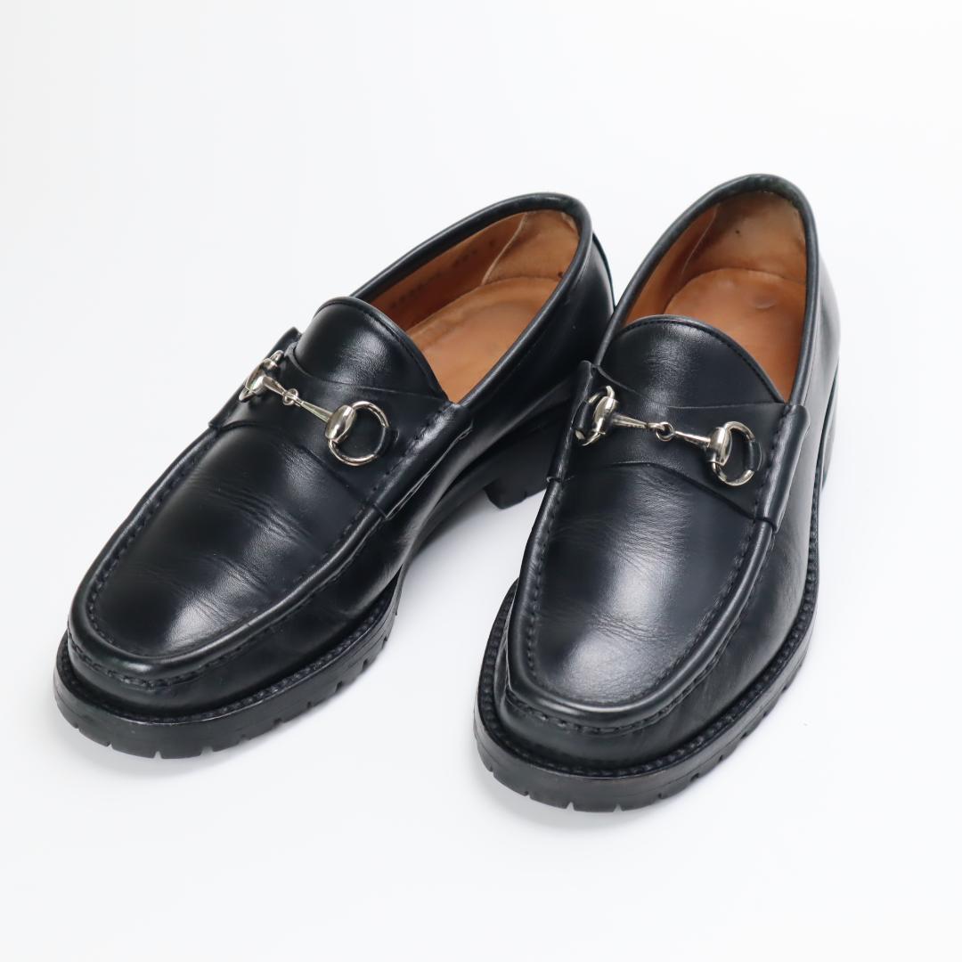 GUCCI グッチ　ホースビットローファー　40 1/2　25.5cm