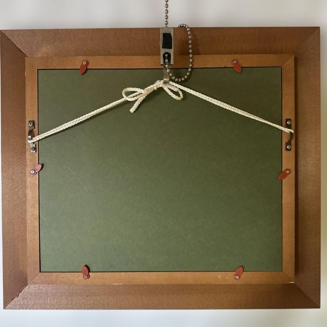 肉筆　真作　絵画　花瓶の薔薇の油彩画　美術品　ア-ト　インテリア　静物画