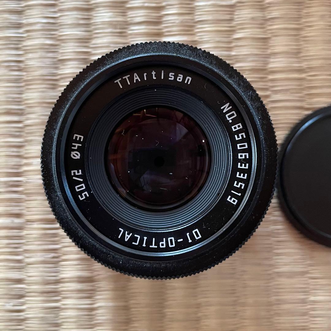 【極美品】TTArtisan MF 50mm F2.0 ソニーEマウント