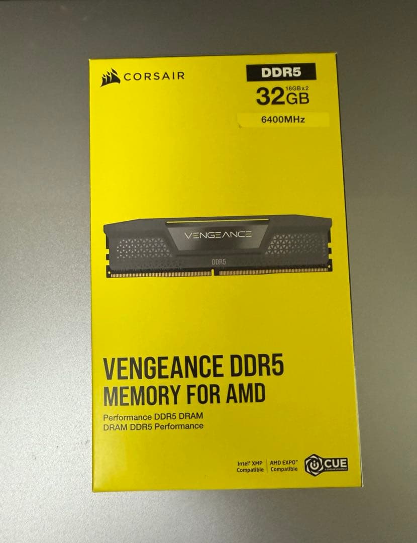 メモリー Corsair Vengeance DDR5 6400Mhz 32GB