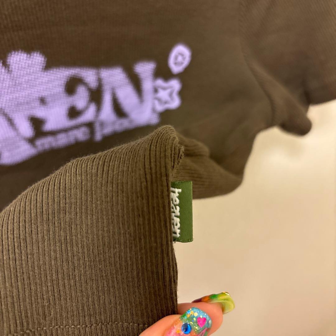 heaven marc jacobs ヘブン　tシャツ チビt リブ　半袖　星