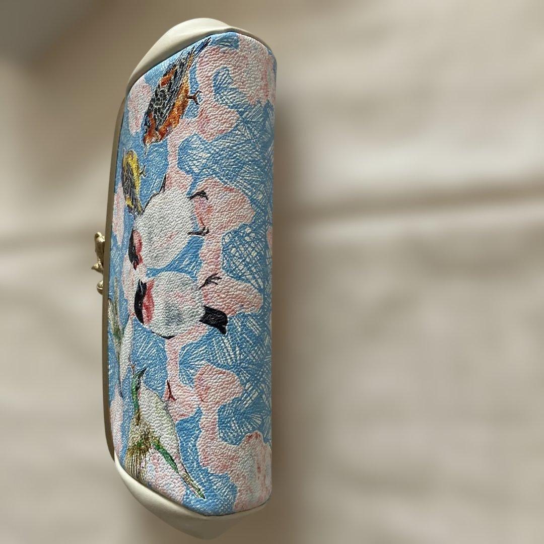新品未使用 SAKURAYAMA 財布 鳥の声音 ウォレット がま口 鳥 トリ