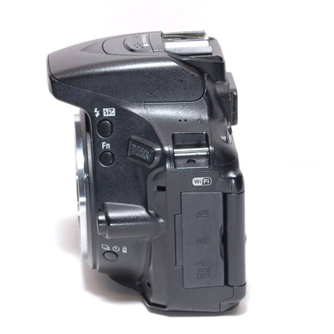 スマホ卒業✨Nikon D5500 シングルレンズ✨簡単操作✨一眼レフデビューに