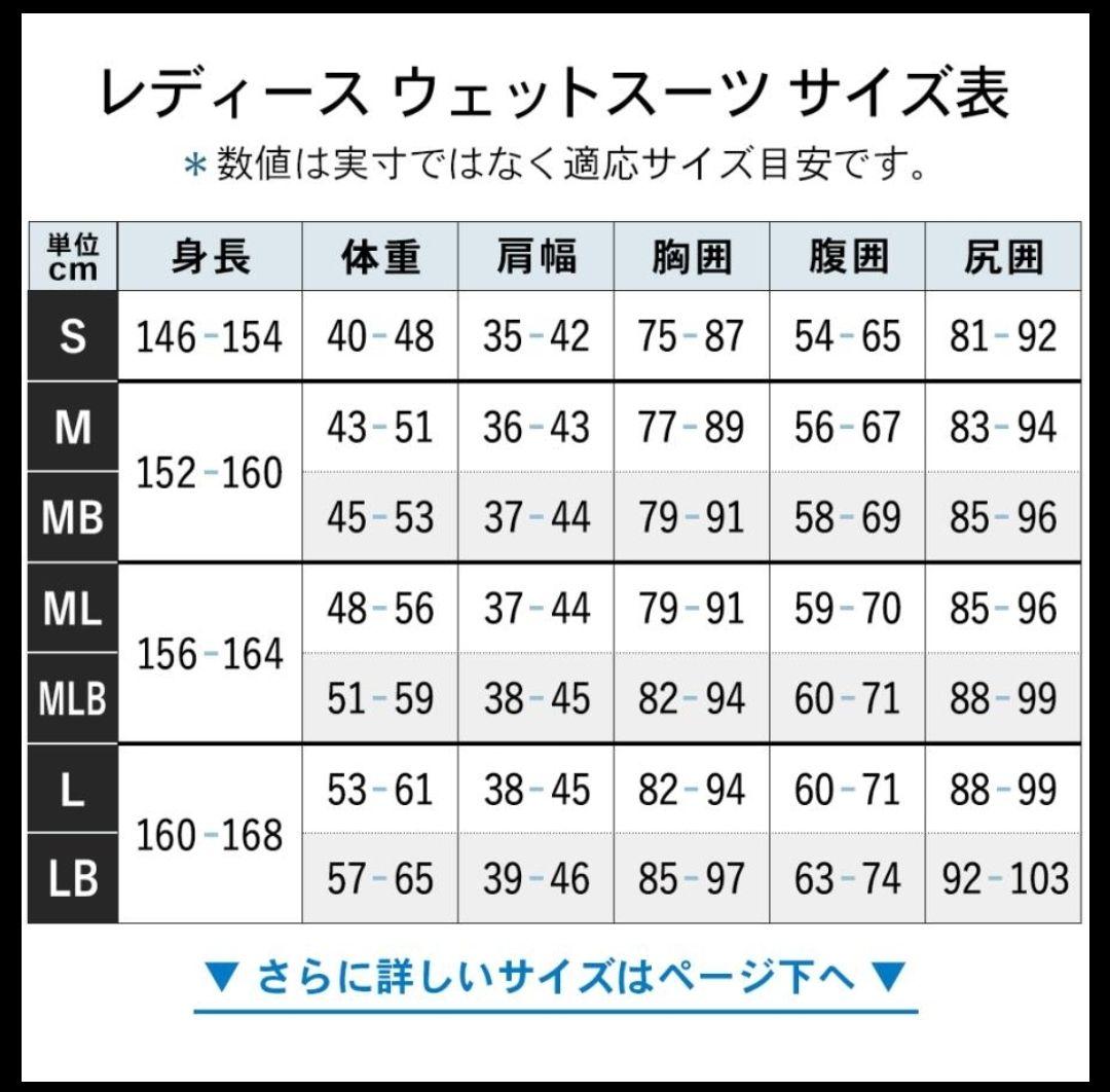 FellowセミドライウェットスーツレディースMBサイズ中古品