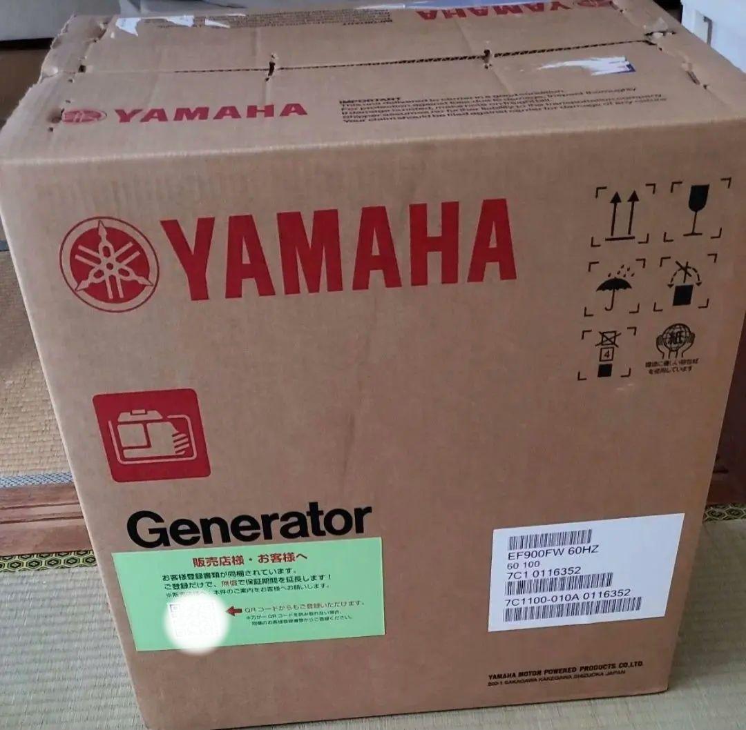 YAMAHA ポータブル発電機 新品・未開封　EF900FW 　60HZ