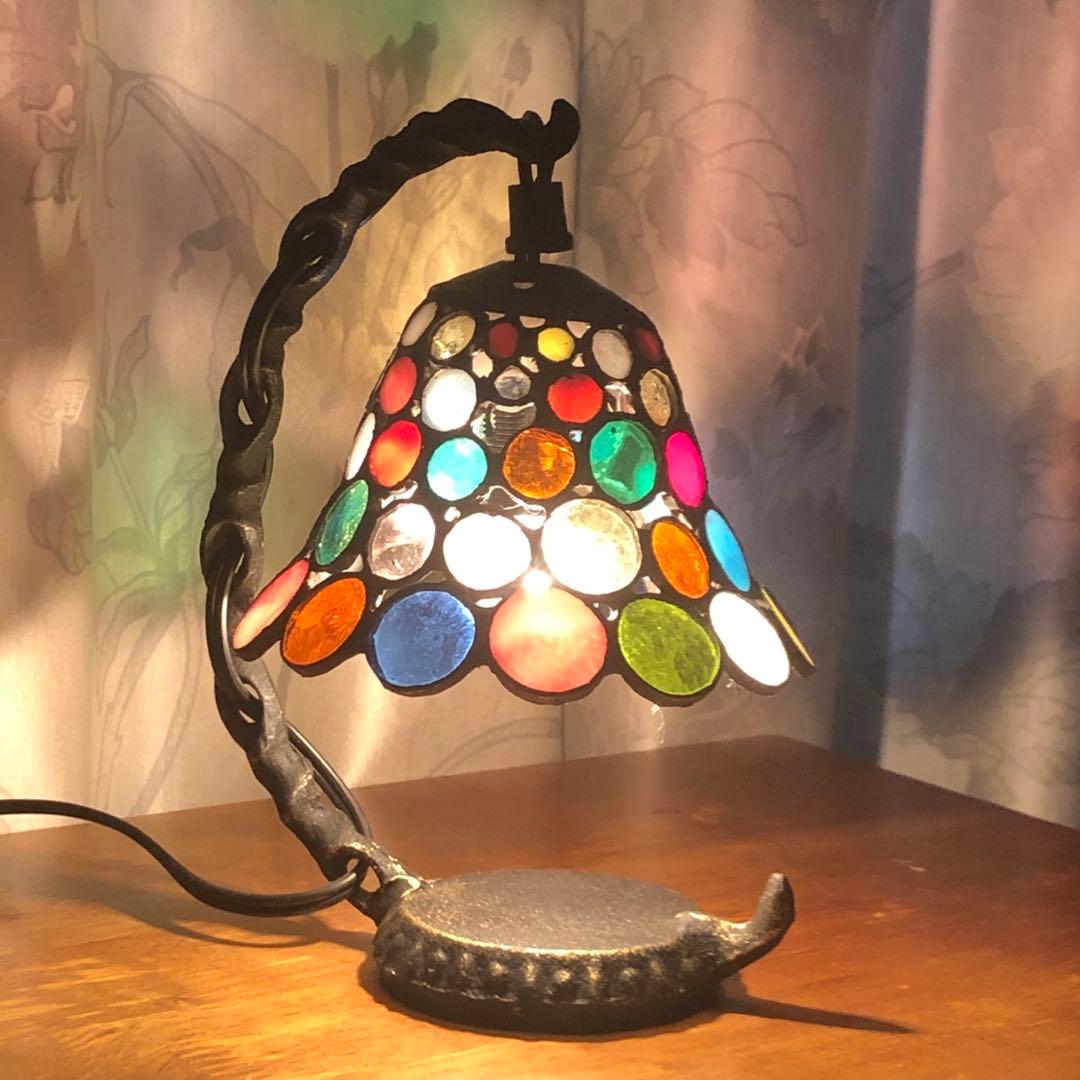 ステンドグラス♦︎カラフルミニランプ