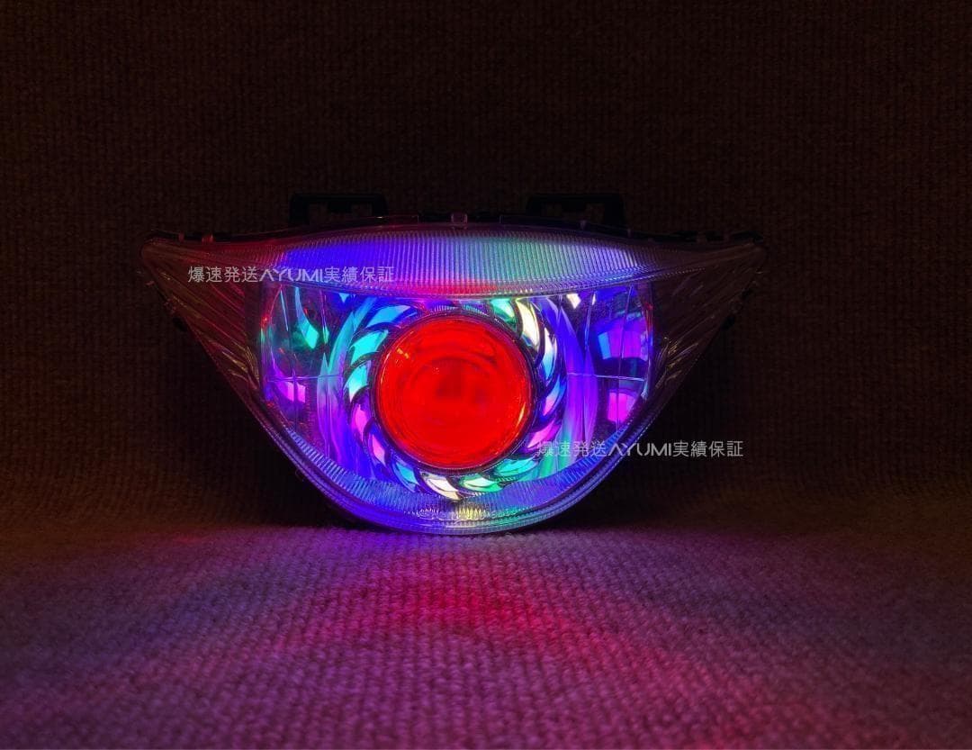 シグナスX Z 1型〜4型 プロジェクター イカリングヘッドライト!