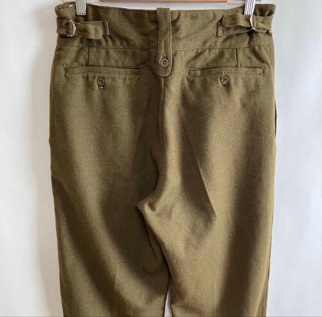 60s ヴィンテージ イギリス軍 ドレスパンツ グルカパンツ スラックス