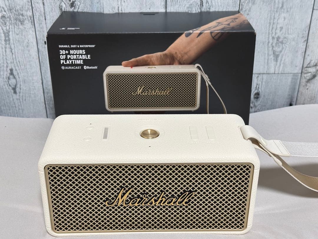 【ほぼ新品】 Marshall マーシャル MIDDLETON II Cream
