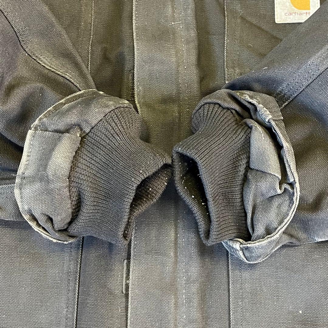80S CARHARTT 裏地ブランケット ダックジャケット ブラック USA製