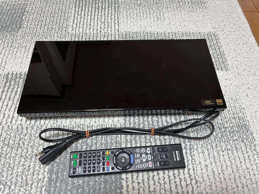 ソニー 4Kレコーダー BDZ-ZW1700 動作確認済