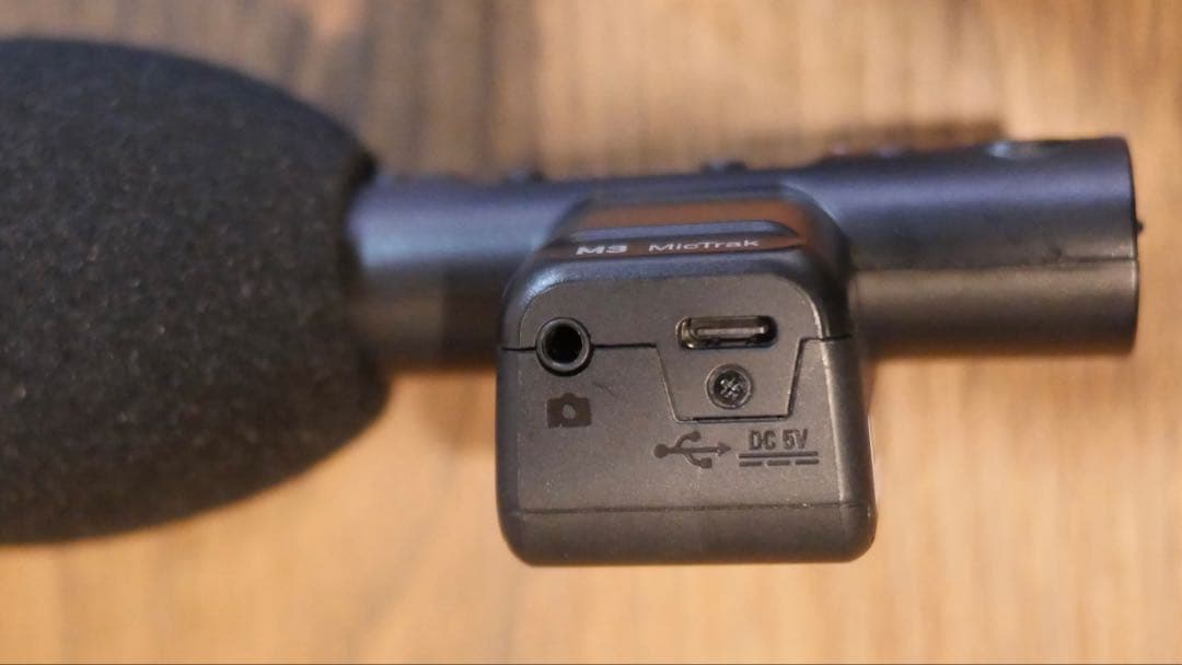 ZOOM M3 MicTrak 32bit収録/ステレオショットガンマイク