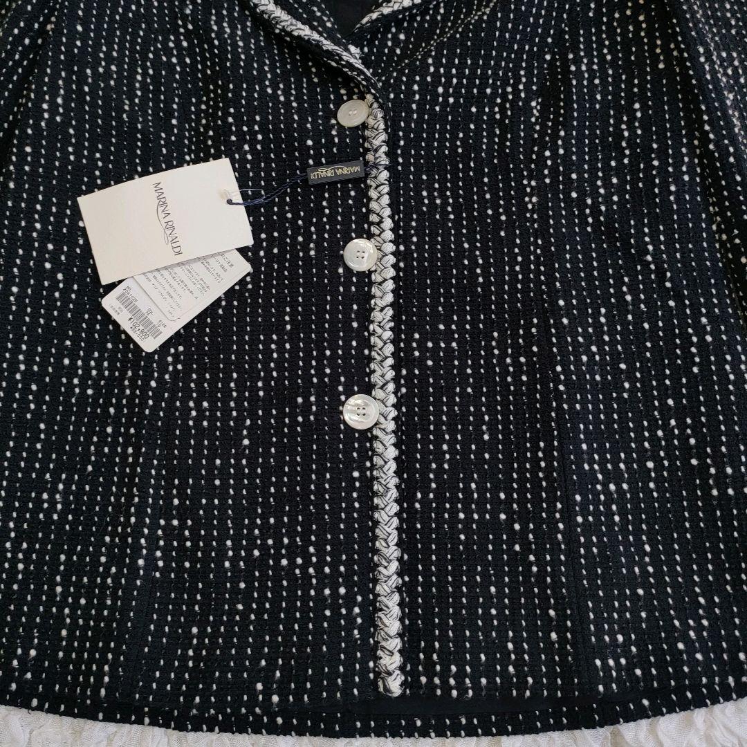 タグ付き✨マリナリナルディ ツイードジャケット テーラード 19号 大きいサイズ