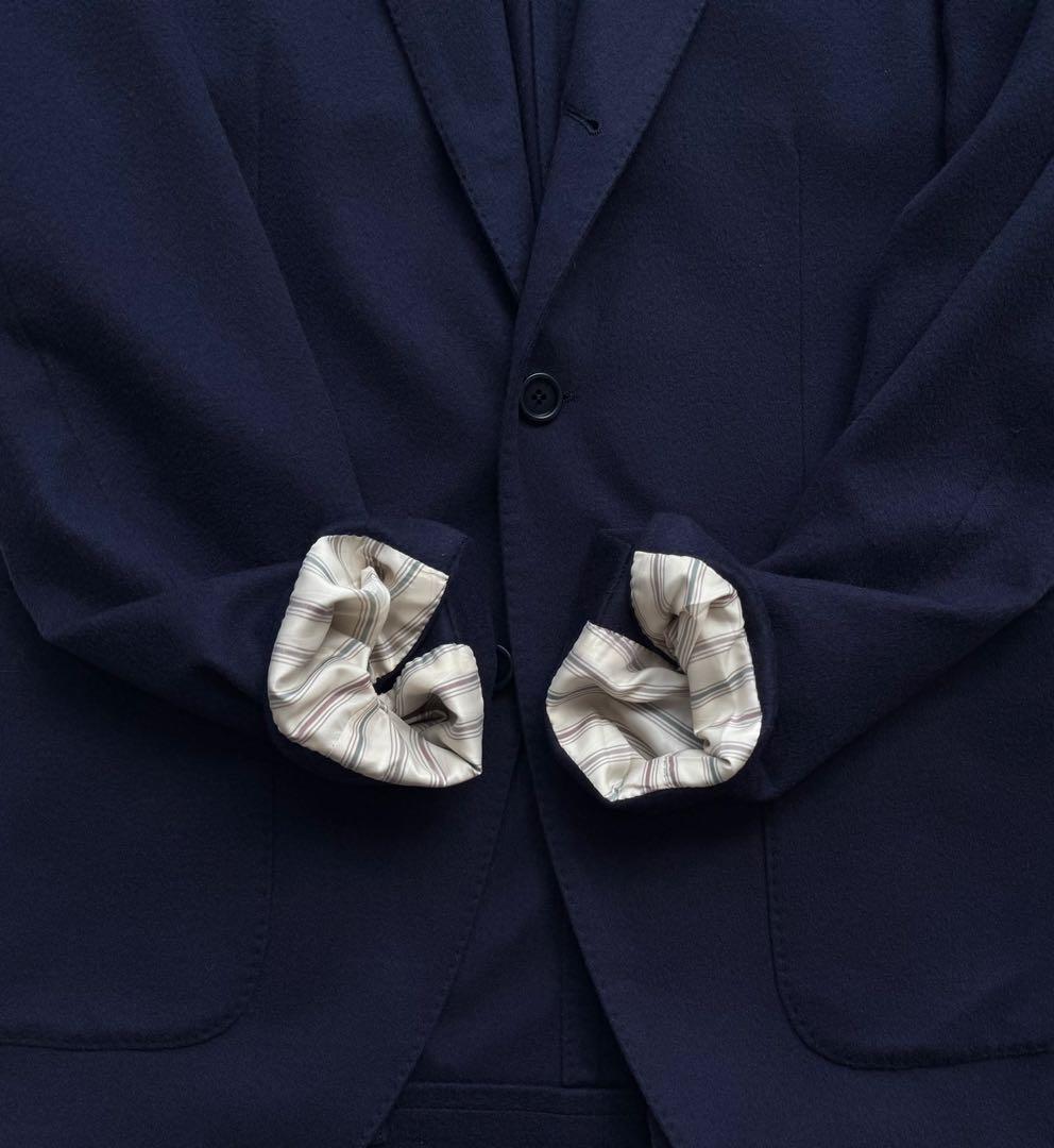 S1ブレ【美品】 LARDINI ラルディーニ カシミヤ混 ジャケット