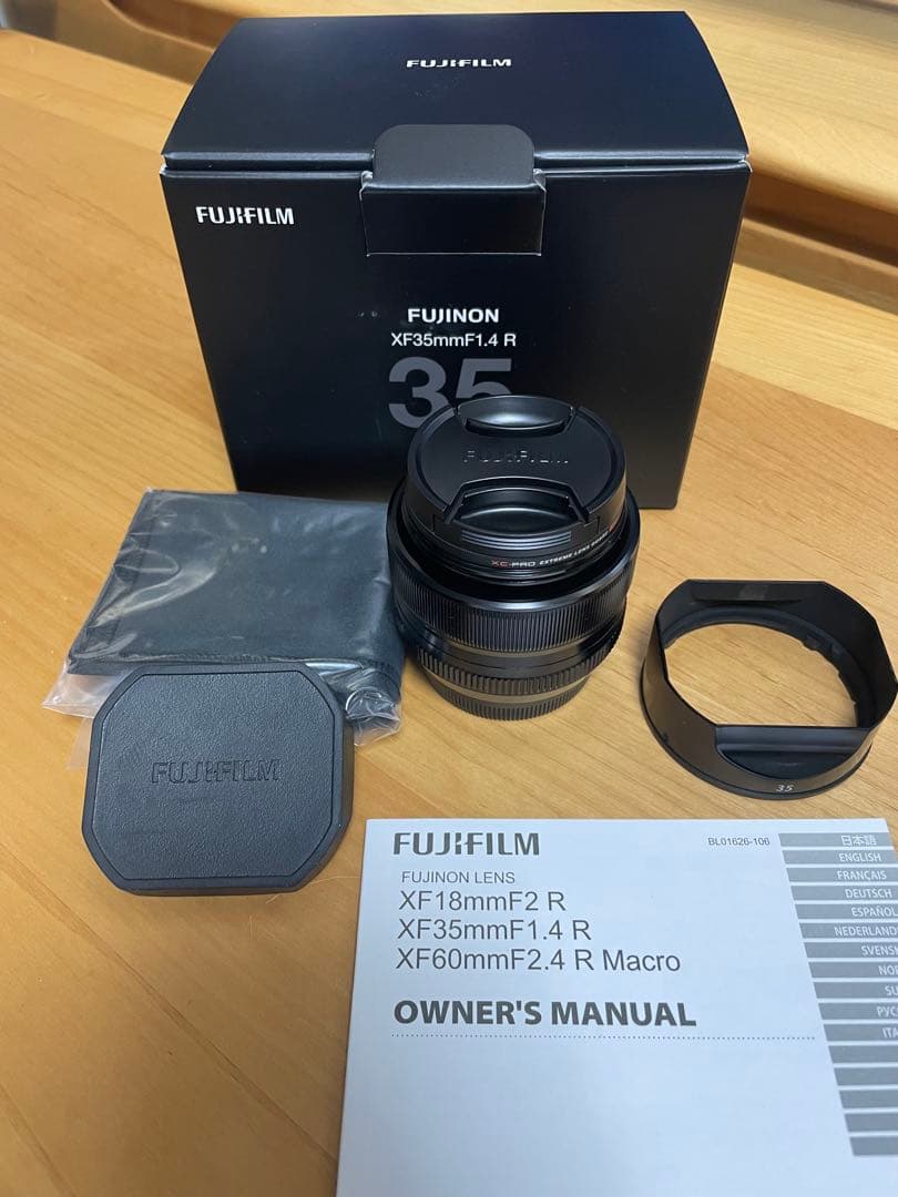 【美品】FUJIFILM神レンズ　XF35mmF1.4R
