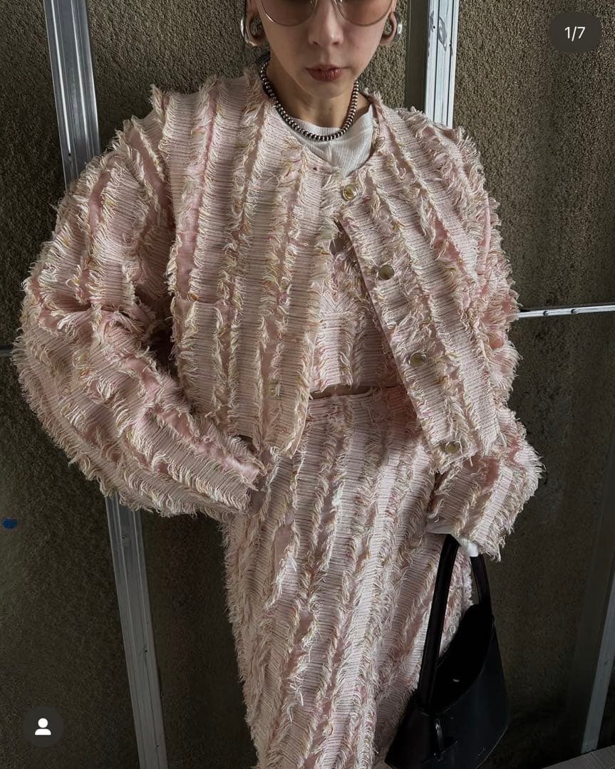 ❗️初売りセール❗️【amerivintage】 ツイードジャケット