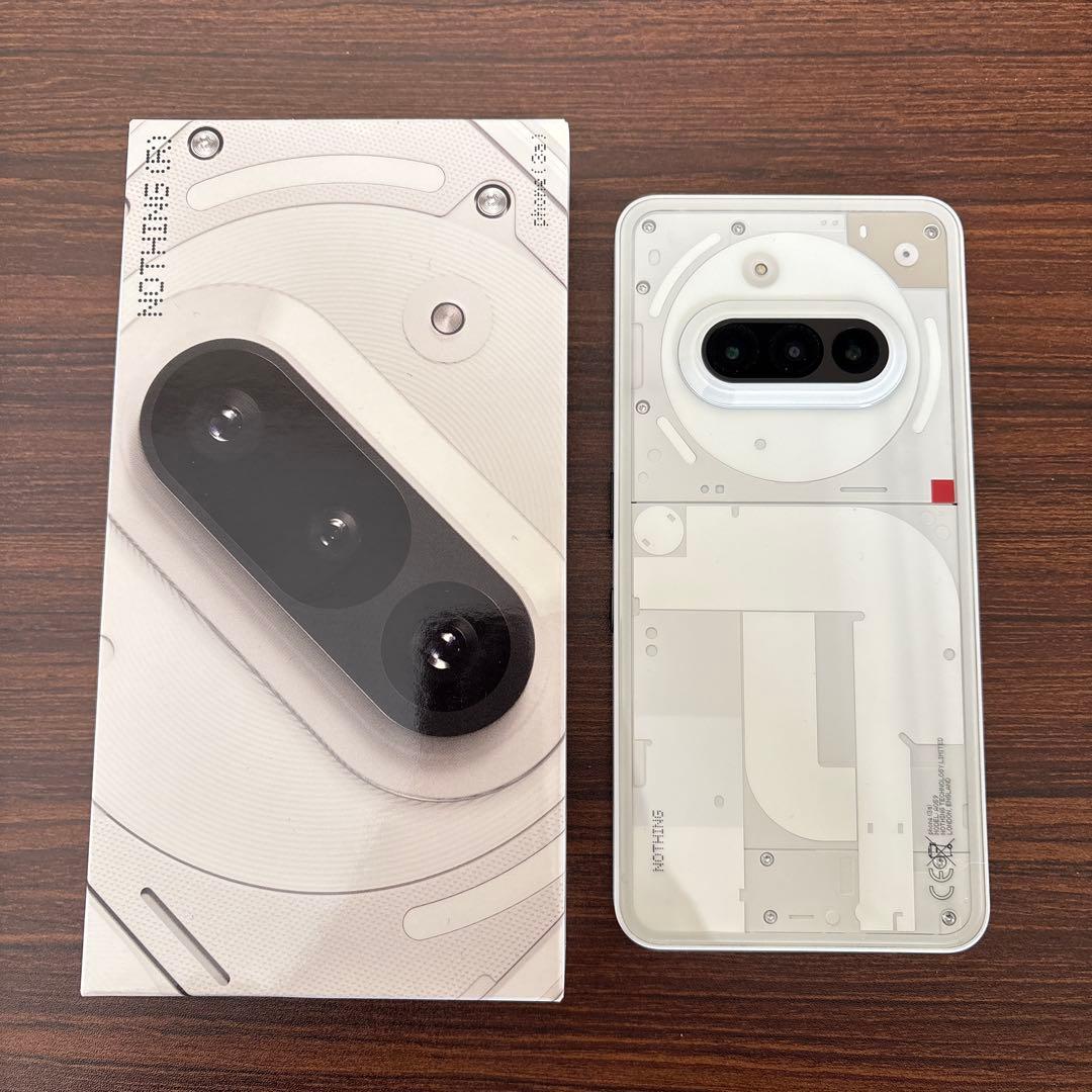 Nothing Phone (3a)ホワイト128gb SIMフリー