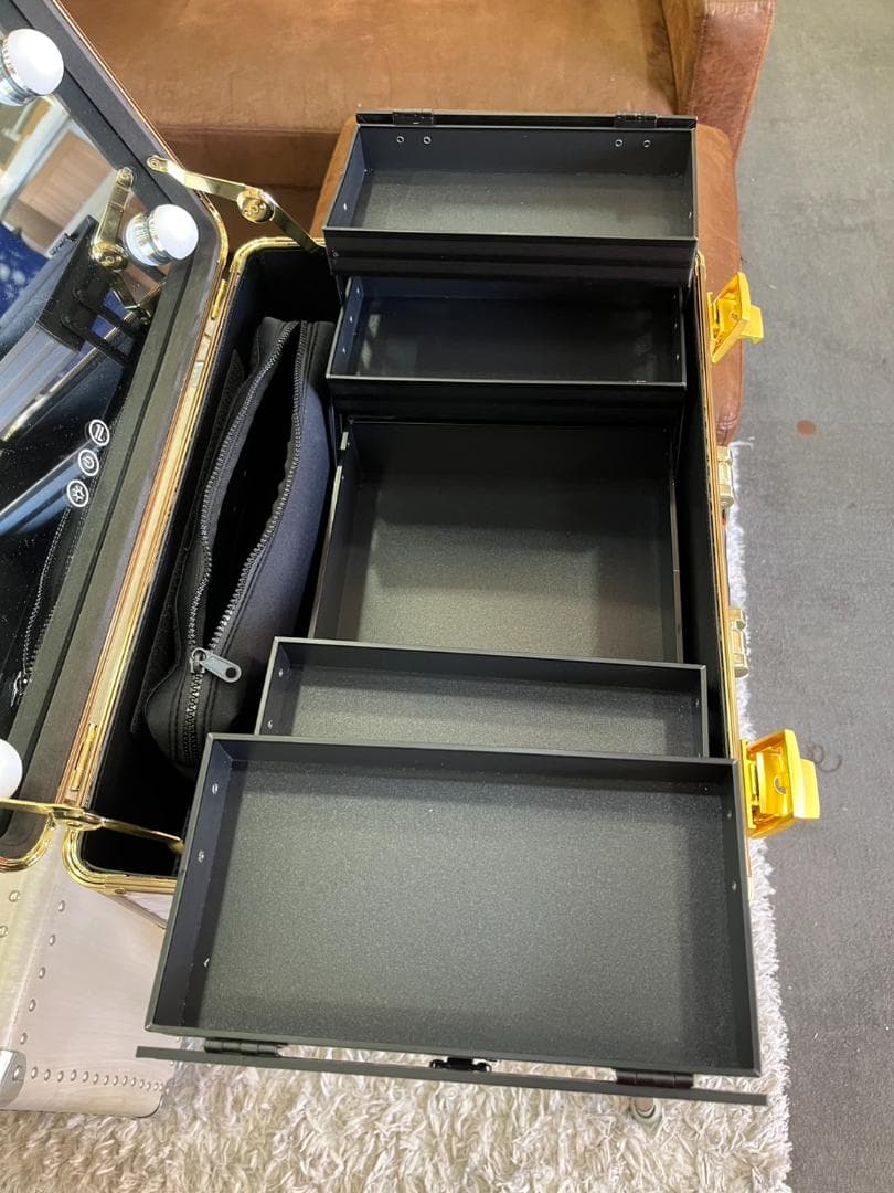 Francfranc　フランフラン　ヴァリーズ　ハリウッドボックスＬ　ホワイト