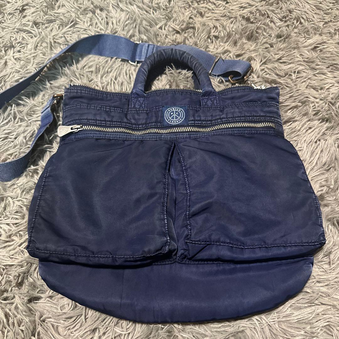 ポータークラシックporter classic スーパーナイロンヘルメットバッグ