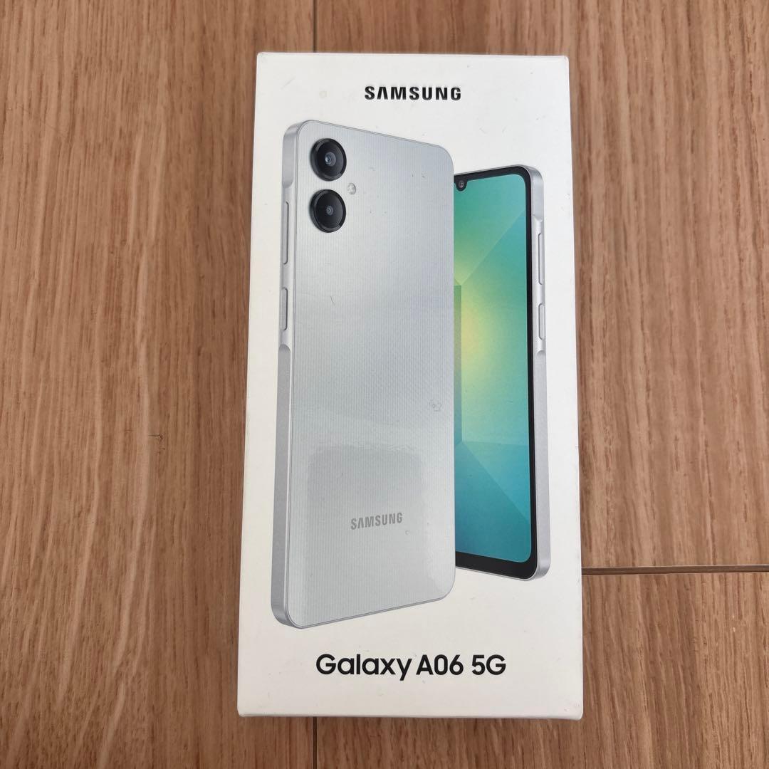 【新品未開封】Samsung Galaxy A06 5G ライトシルバー 本体