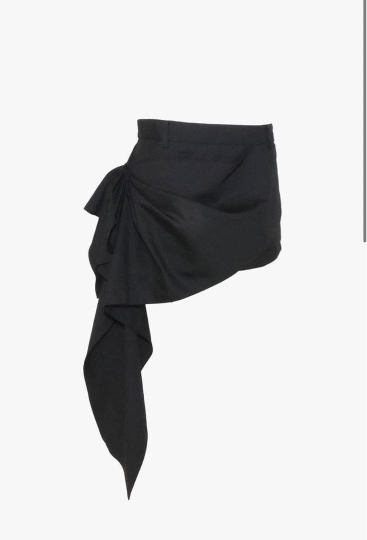 スカート the red thread S drape tail skirt mini