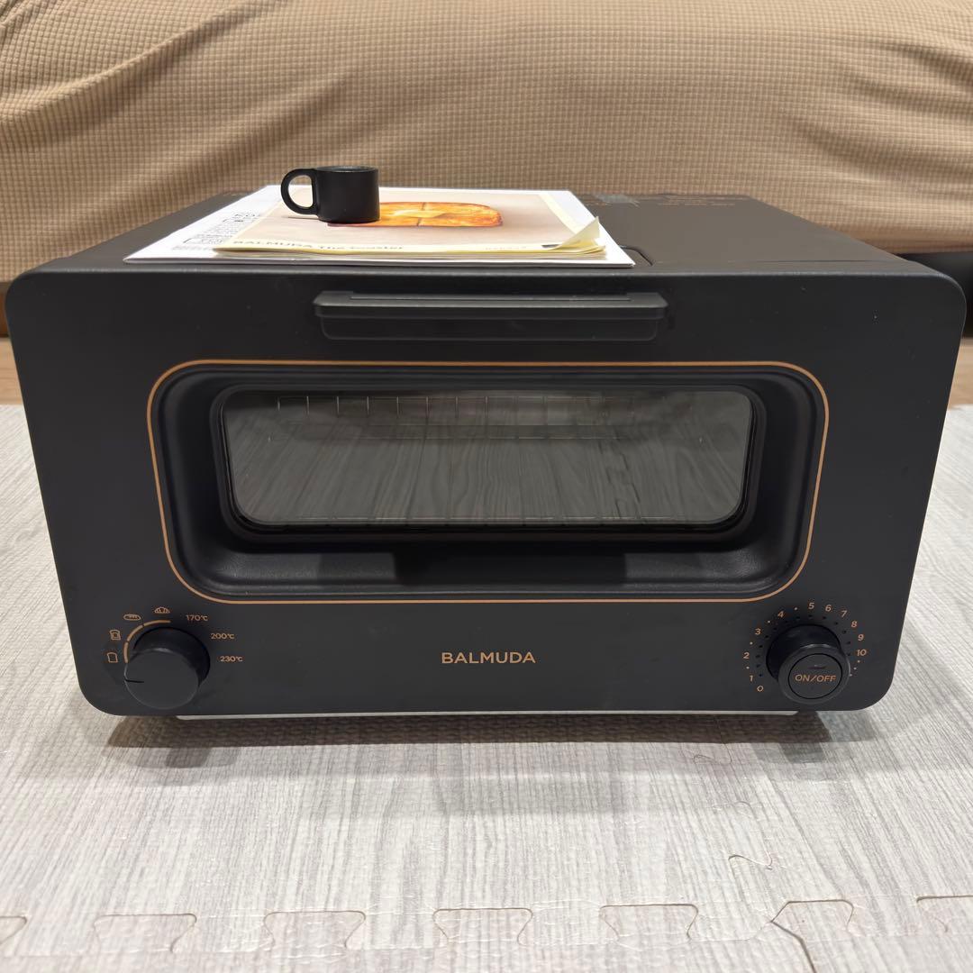 バルミューダ スチーム トースター K05A-BK ブラック 2021年製