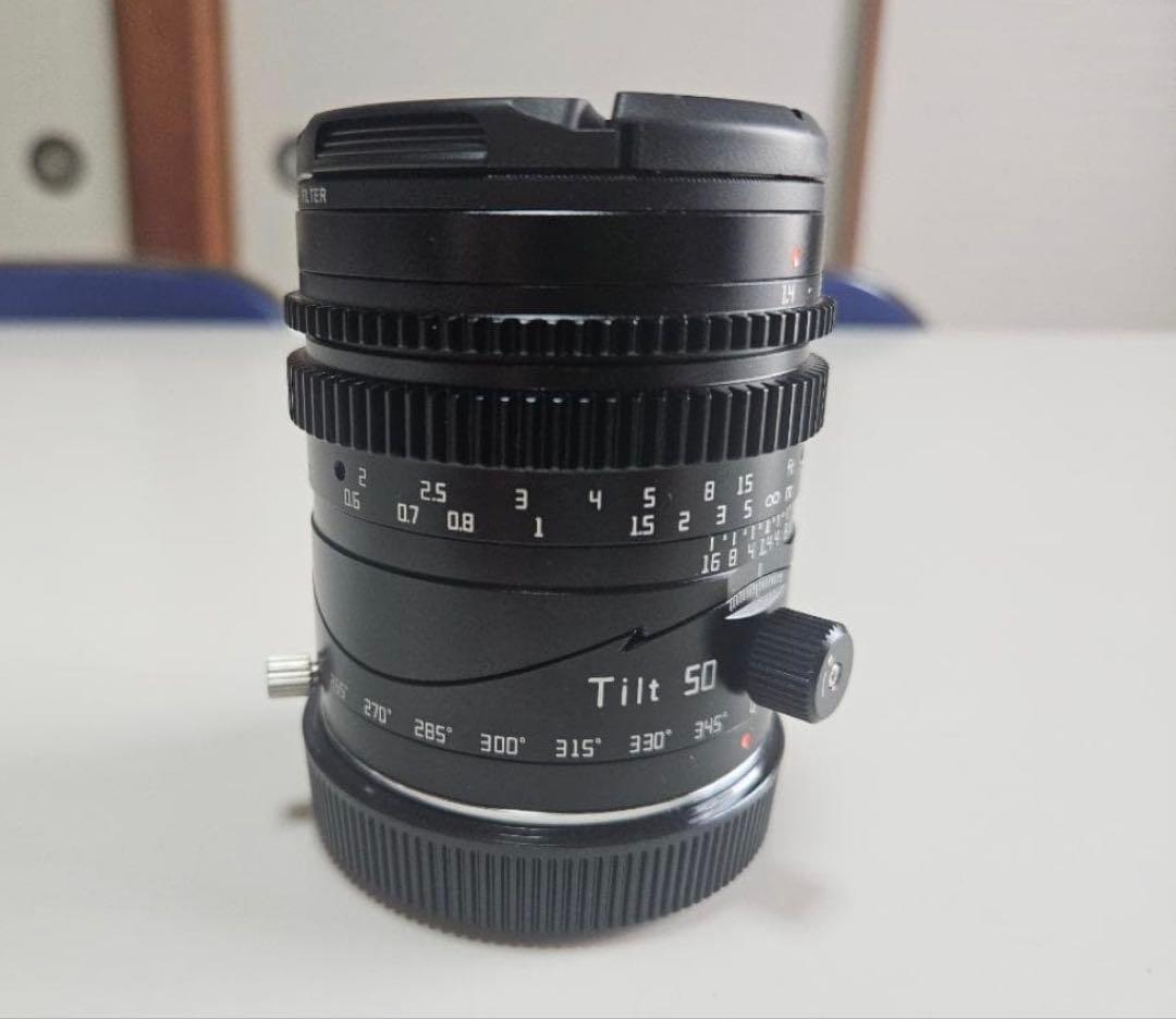 TTArtisan 50mm F1.4 ティルトレンズ キャノンRF