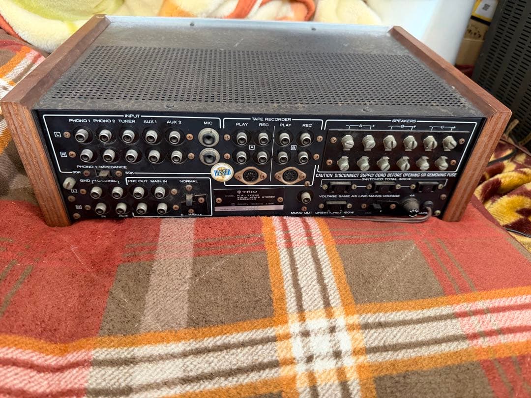 ジャンク品　トリオ　ka-7002 プリメインアンプ
