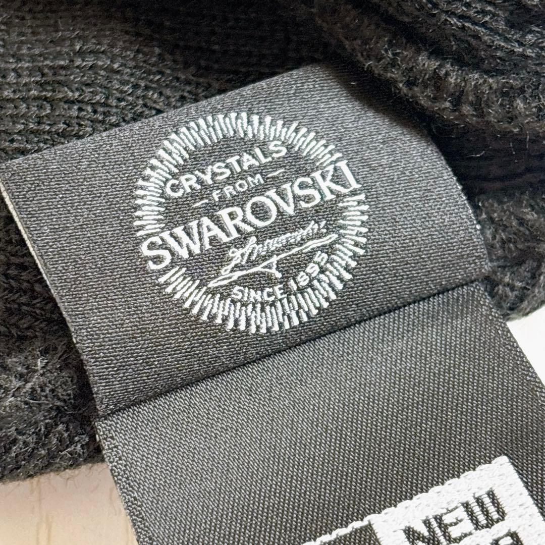 Supreme Swarovski スワロフスキー　Sロゴ　ブラック　黒