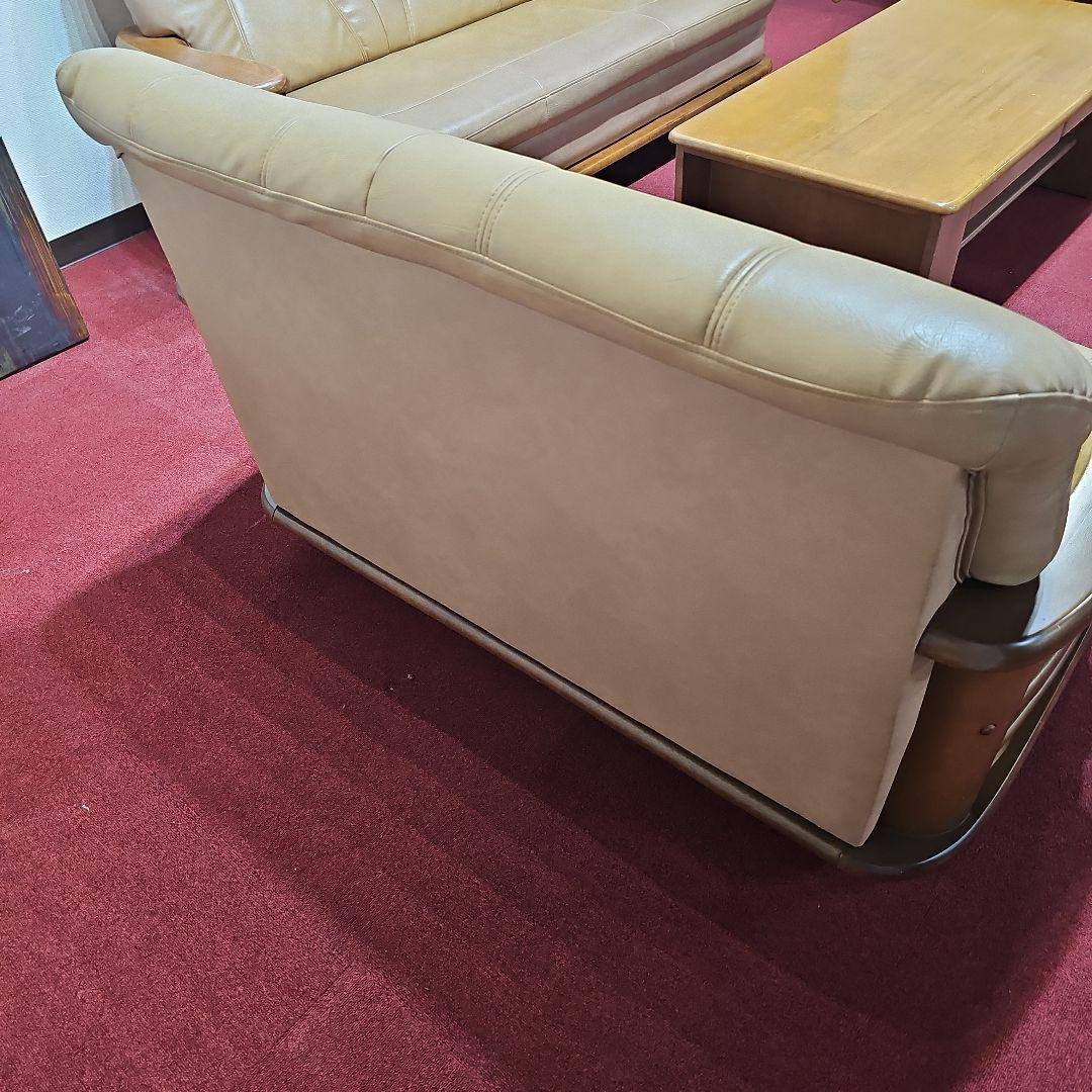 SET NITORI レトロ ベージュ ソファセット