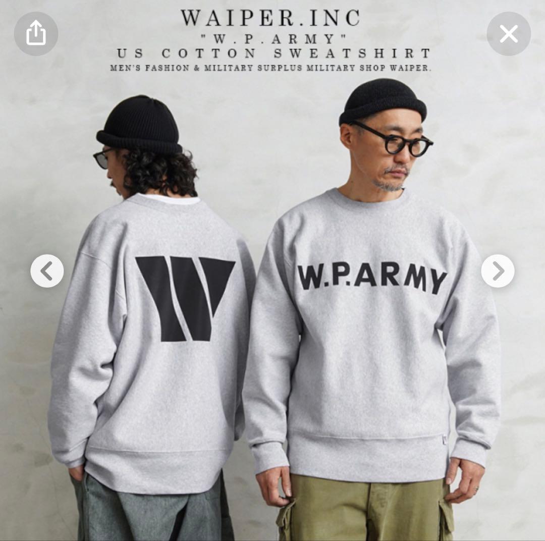 WAIPER スウェット　Lサイズ