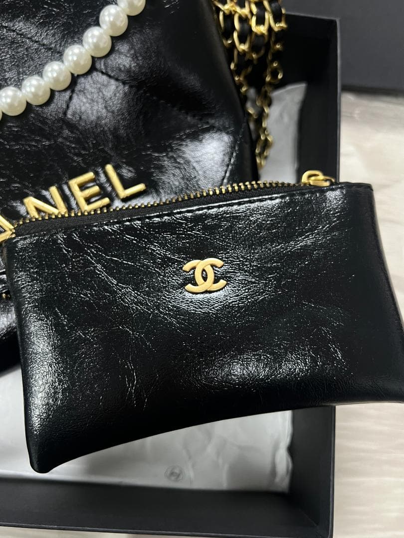 非売品 ブラックレザートートバッグ付属品 箱 カード