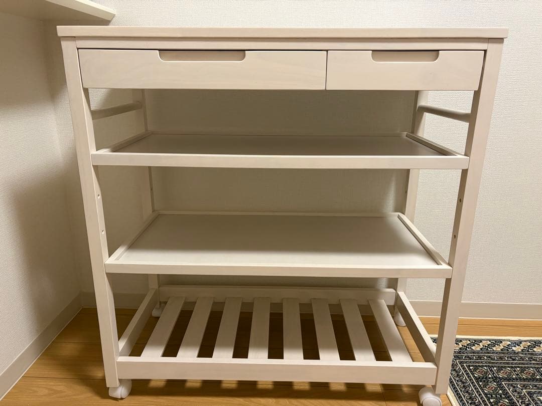 B-COMPANY キッチンワゴン 引き出し付き