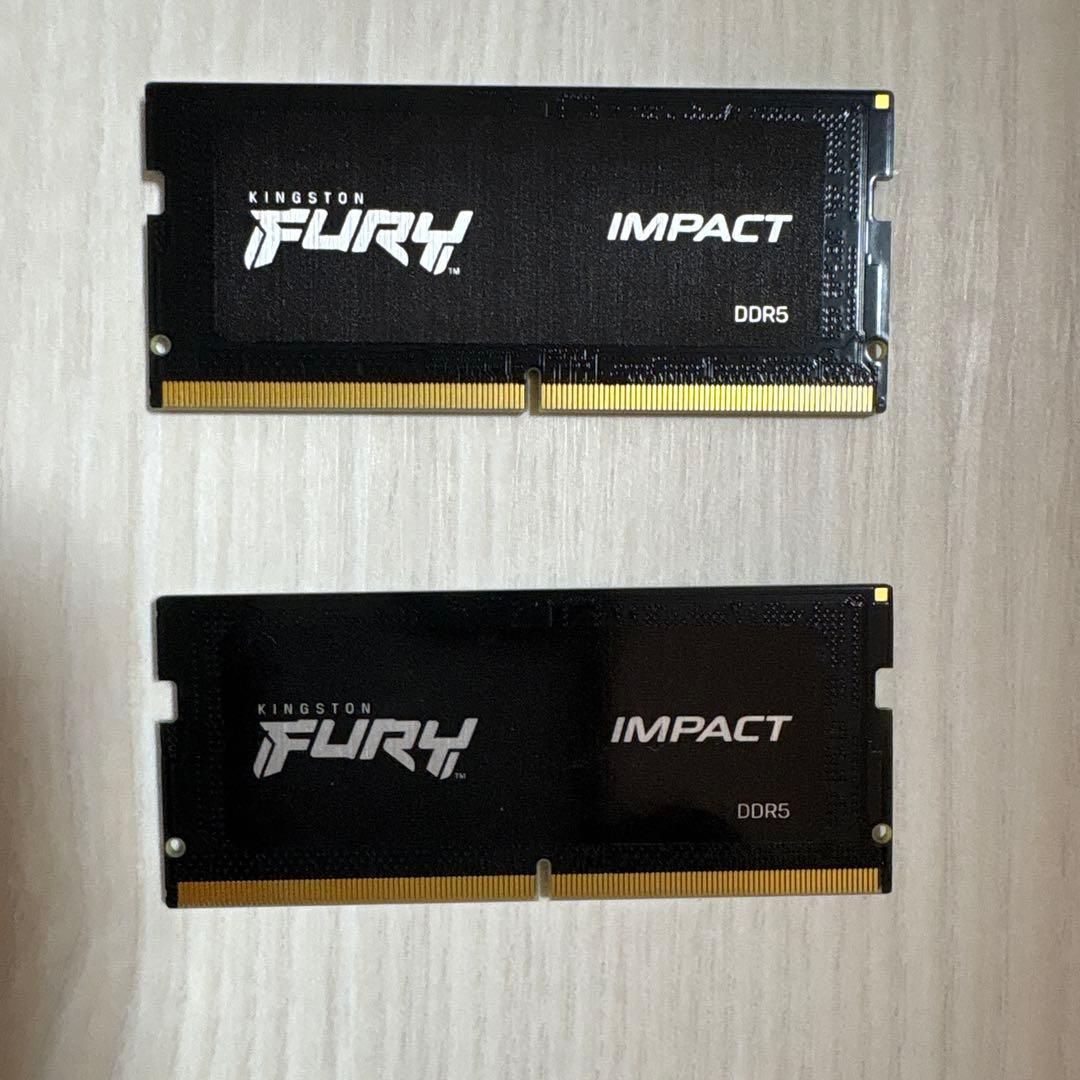 メモリー Kingston FURY IMPACT DDR5 32GB (2x16GB)