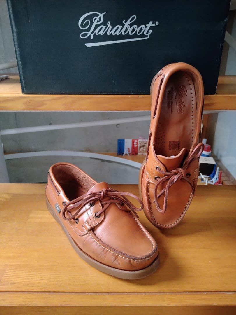 Paris直営店購入【Paraboot】デッキシューズ BARTH/MARIN