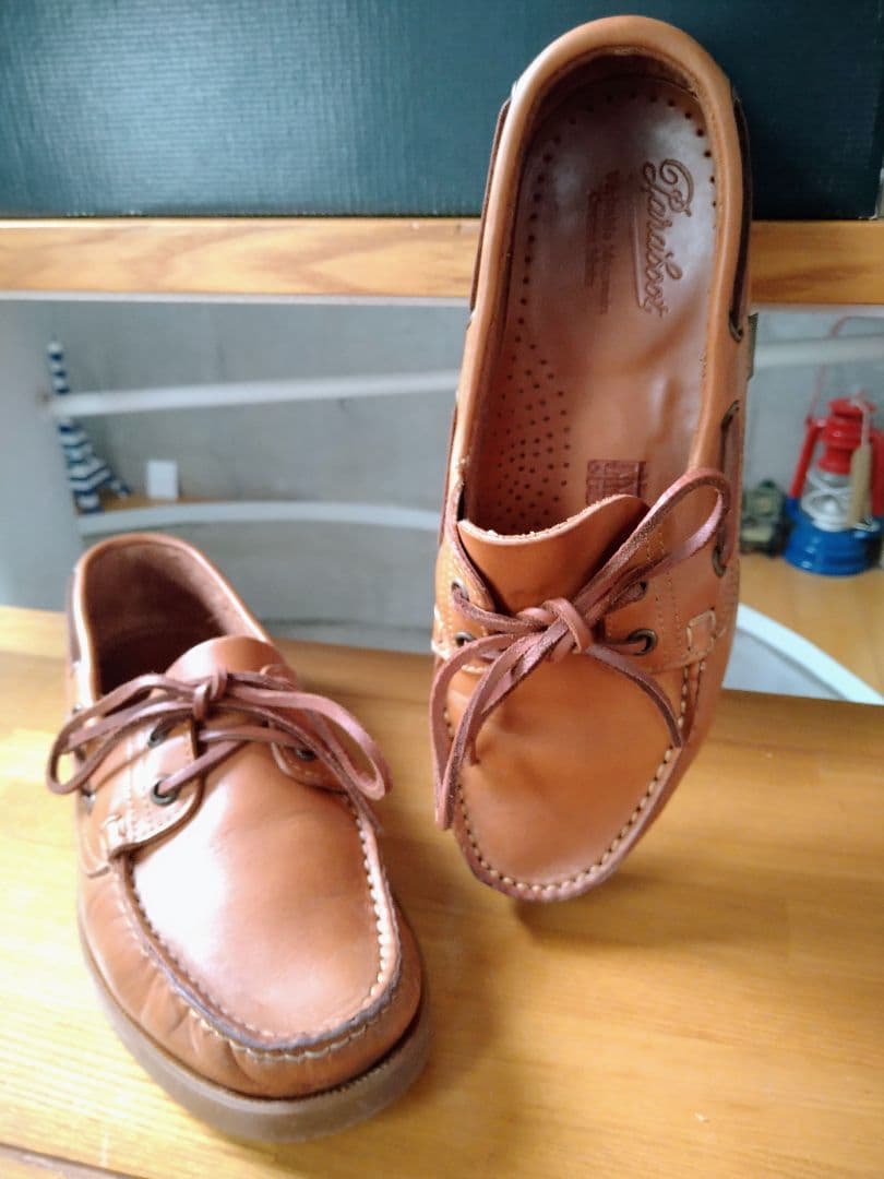 Paris直営店購入【Paraboot】デッキシューズ BARTH/MARIN