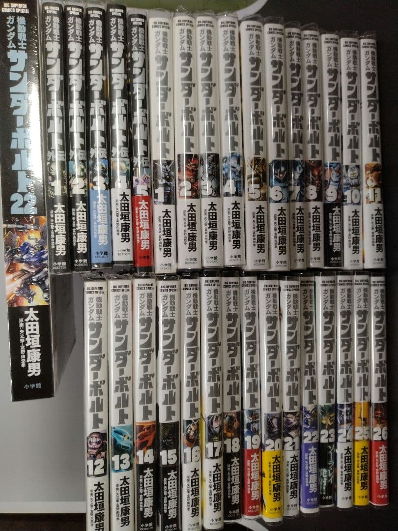 中古 機動戦士ガンダム サンダーボルト 1〜26巻＋外伝1〜5巻＋22巻限定版