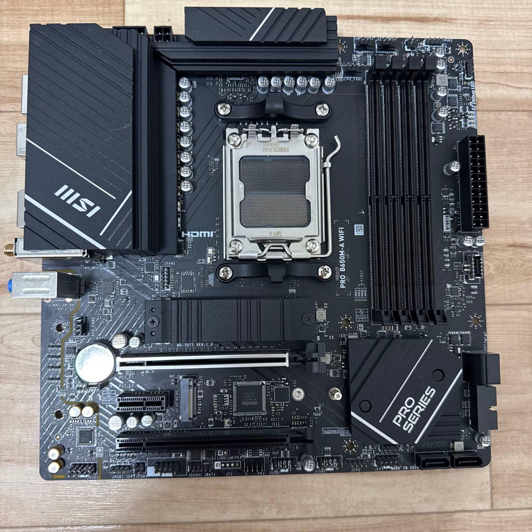 マザーボードMSI PRO B650M-A WIFI