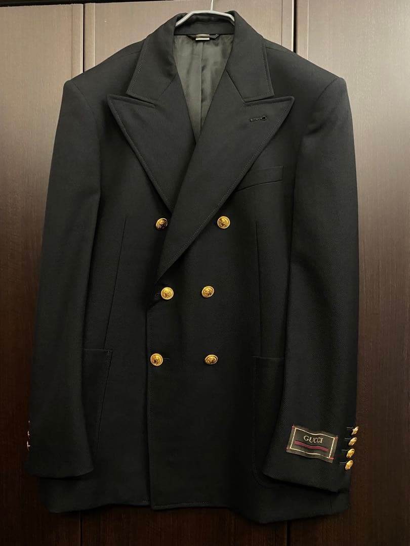 GUCCIダブルブレストジャケット 50サイズ