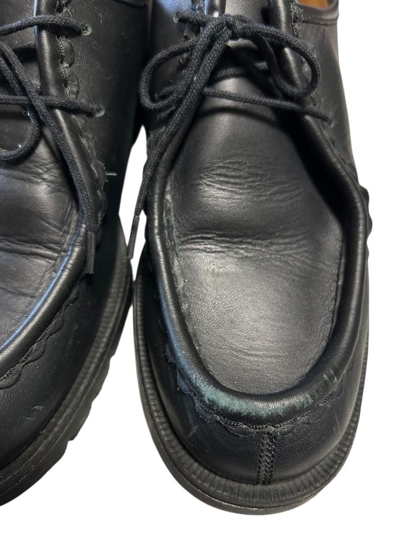 KLEMAN 黒 レザー ドレスシューズ