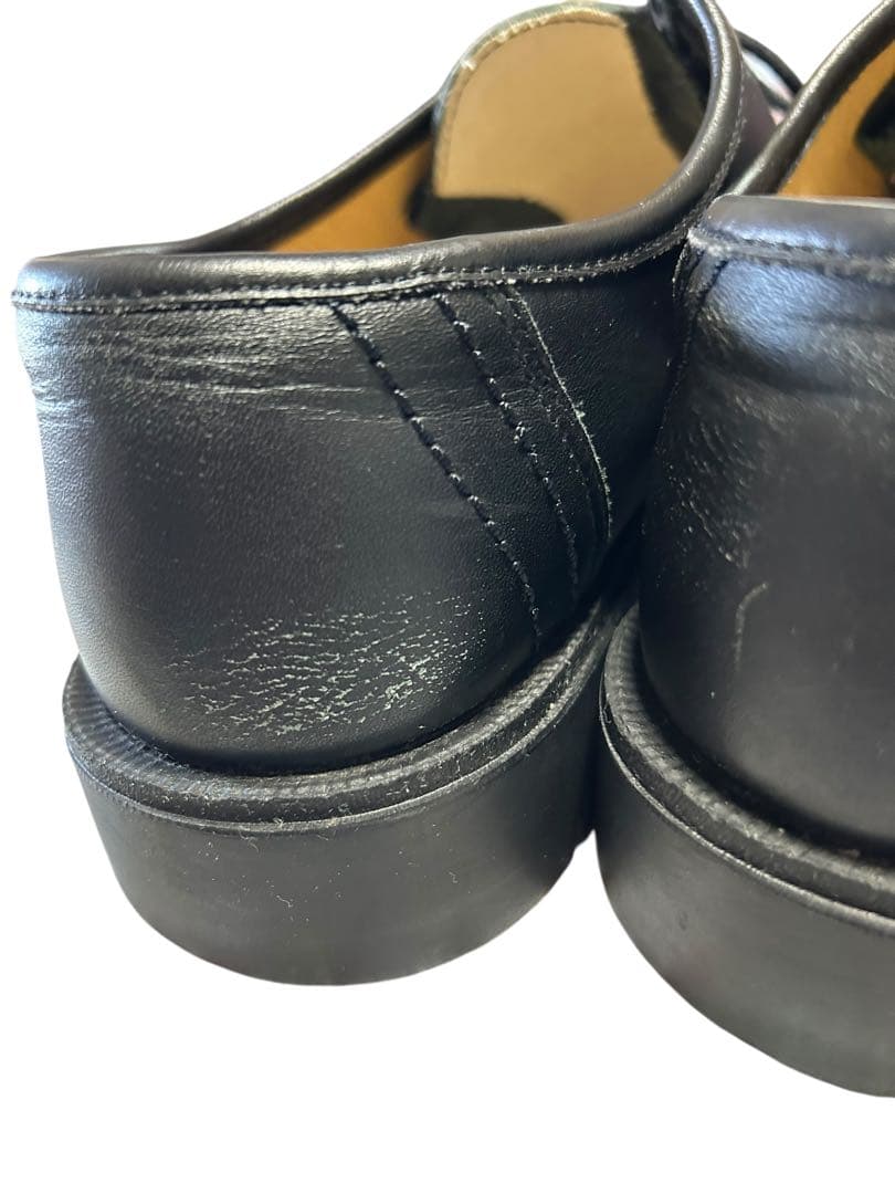 KLEMAN 黒 レザー ドレスシューズ