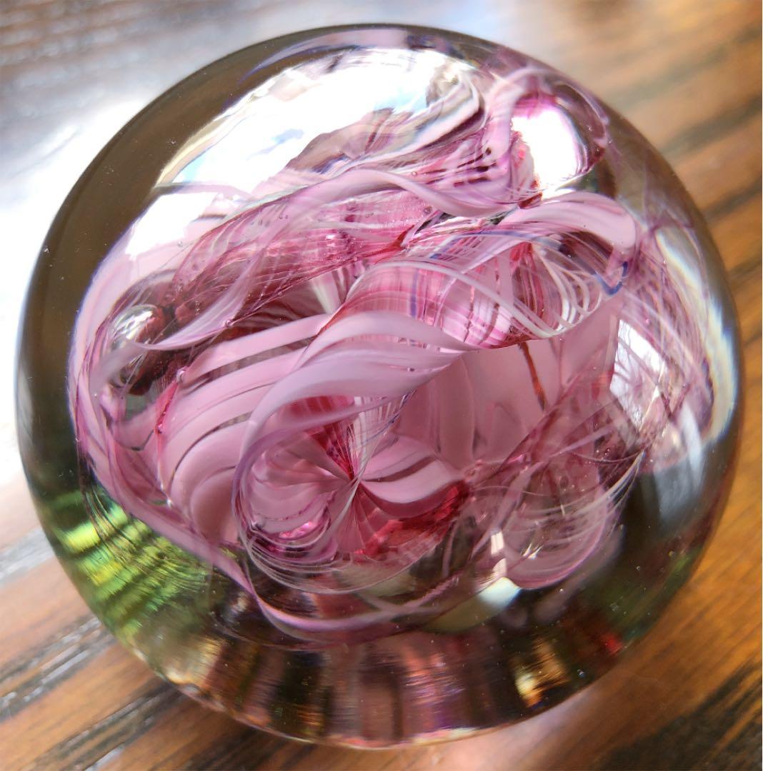 レア　イタリア製　作家　ヴィンテージ ヴェネツィアングラス　ペーパーウエイト