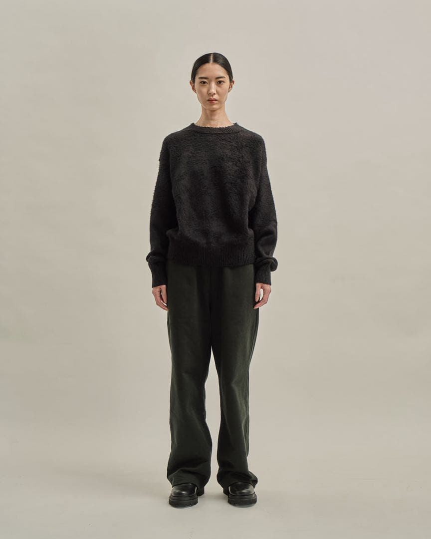 トップス simplycomplicated BRUSHED COTTON KNIT